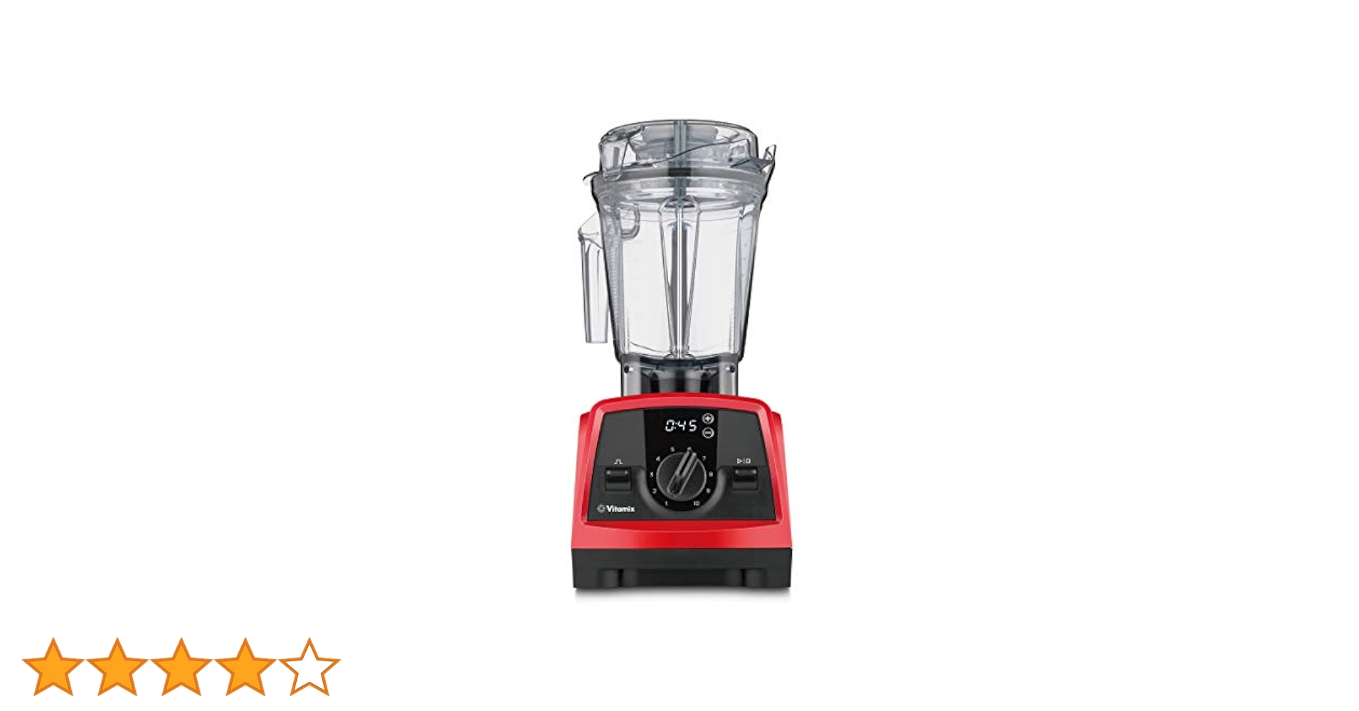 Amazon | 【公式】Vitamix V1200i ミキサー レッド 10年保証 2L